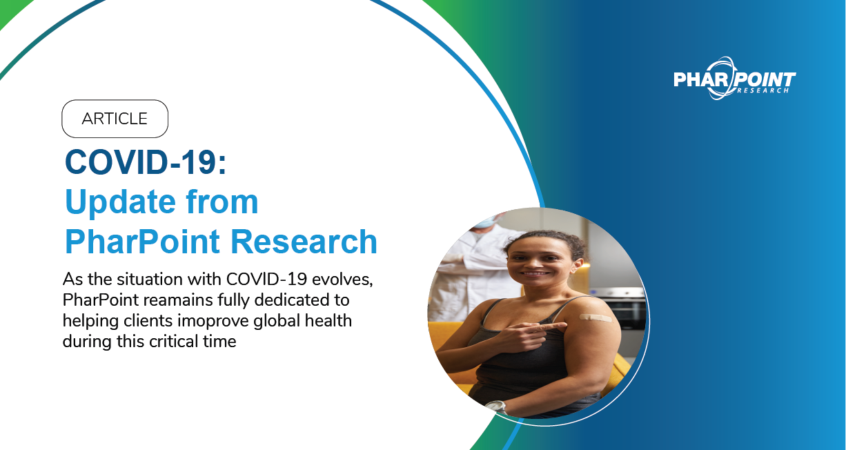 Covid-19: An update from PharPoint Research