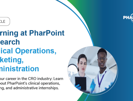 Interning at PharPoint Research Clinical Operations, Marketing, Administration