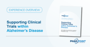 Experience Overview: Supporting Alzheimer's Disease Clinical Trials