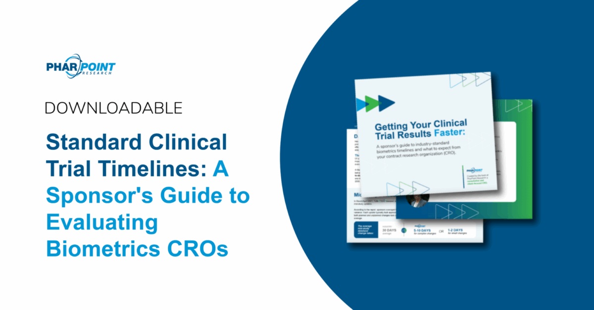 Standard Clinical Trial Timelines: A Sponsor's Guide to Evaluating Biometrics CROs