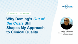 Why Deming's Out of the Crisis Still Shapes My Approach to Clinical Quality